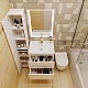 Style Line Мебель для ванной Даймонд 70 Люкс белая, PLUS подвесная – фотография-17